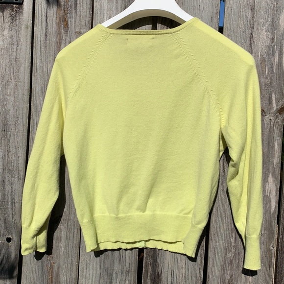 Express cashmere blend hand-beaded cardigan M - Picture 2 of 16